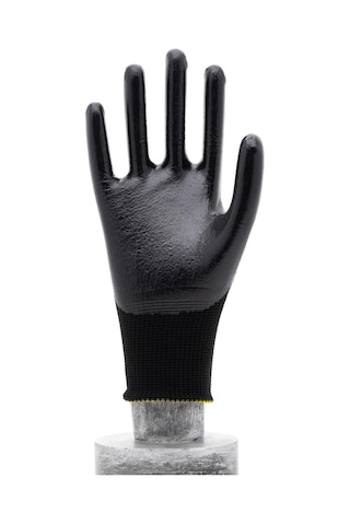 Faba Ep-1322 Siyah Nitril Polyester Eldiven-xl