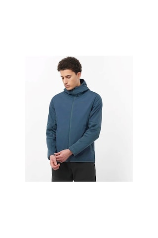 Salomon C23280 Outlıne Hybrıd Warm Hd Primaloft Thermoplume Yalıtımı Erkek Montu - Lacivert Lacivert