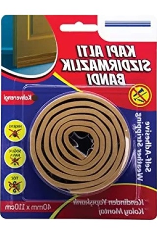 Kahverengi Kapı Altı Sızdırmaz Bant - 40mm X 110cm 0.05 M