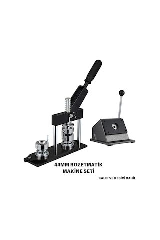 44mm Manuel Buton Makinası Seti Vg44mbmst