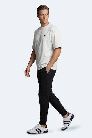 Slazenger Keane Erkek Oversıze Beyaz Tişört