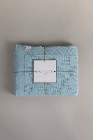 Plaid Mavi Tek Kişilik Battaniye 160x220 15021 Mavi