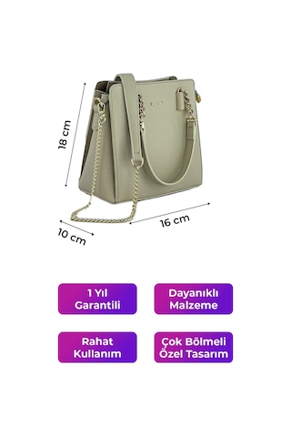 Kriste Bell Kadın Çanta Bej 7139 Bej