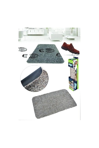 Znv Zenvia Mey İthalat Clean Step Mat Yıkanabilir Mikrofiber Kir Toz Emici Iç-dış Ortam Paspas Znv2025 Cmn Renkli