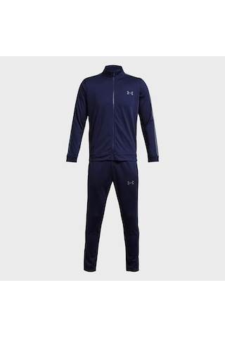 Under Armour Knit Track Erkek Lacivert Dik Yaka Eşofman Takımı Lacivert