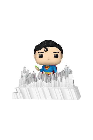 Funko Pop Dc Deluxe: Superman With Crystal 1978