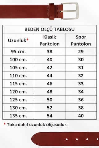 Süzer Deri 4 Cm. Spor Hakiki Deri Düz Model Erkek Kemer Beyaz Beyaz