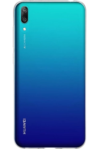 Huawei Y7 Pro 2019 1mm Silikon Şeffaf Kapak