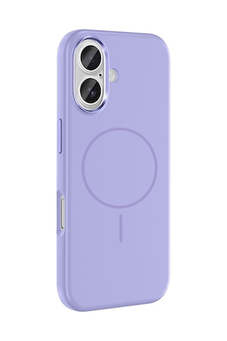 Nourthkiingdom Apple Uyumlu iPhone 16 Kılıf M-safe Şarj Özellikli Metal Kamera Çerçeveli Nrtk Edi Silikon Kapak - Lacivert Lacivert