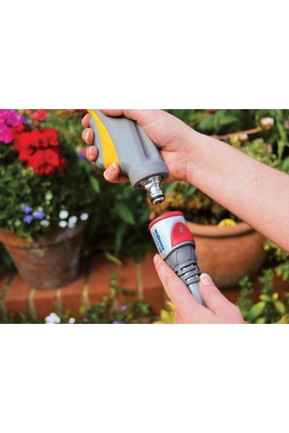 Hozelock 2035H Metal Pro Hortum Bağlantısı Stoplu 1/2"