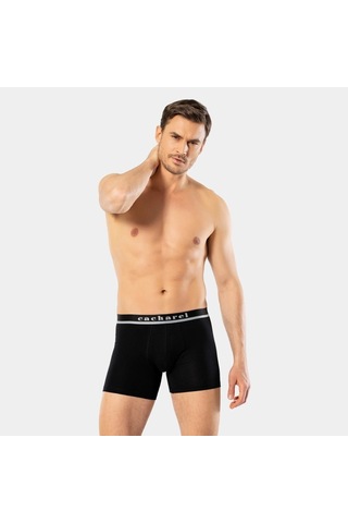 Cacharel Erkek Likralı Boxer 1315/siyah Siyah