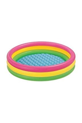 Bestway Şişme Havuz Tabanı Şişme 3 Boğumlu 152cm X 30cm 51103 Çok Renkli