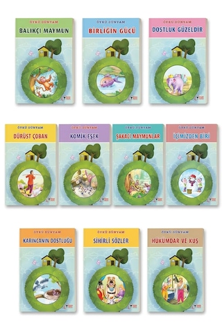 Öykü Dünyam Dizisi Kutulu 10 Kitap
