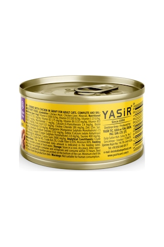 Bado Gurme Yaş Yetişkin Kedi Maması Tavuklu 85 Gr 12 Adet