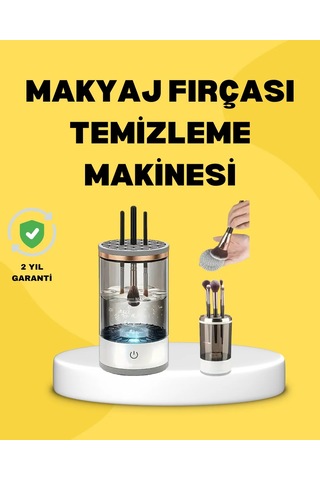 Tüm Boyutlara Uygun Otomatik Makyaj Fırçası Yıkama Cihazı 49100911