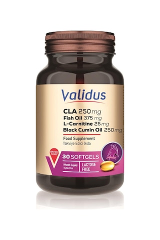 Cla Omega-3 Nigella Sativa Green Tea Probiotic 30 Softgel