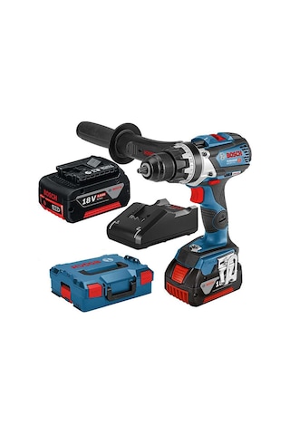 Bosch Professional GSR 18V-110 C 2x5.0 Ah Çift Akülü Delme Vidalama Makinesi L-Boxx - 06019G010C