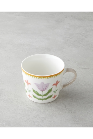 English Home Floral Garden New Bone China Kupa 450 Ml Renkli Çok Renkli