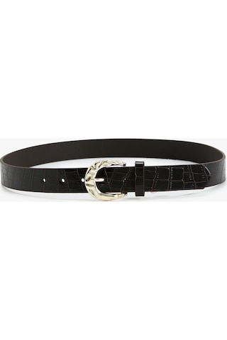 Koton Faux Leather Metal Buckle Detail Belt Kahverengi 4sak10016aa 4SAK10016AA532 Kahverengi