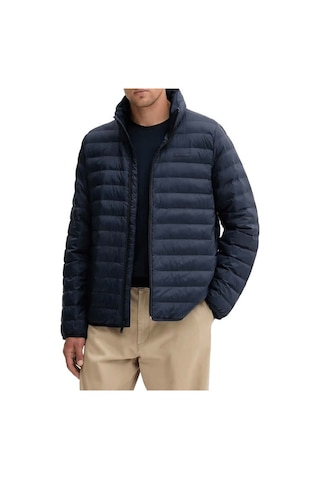 Erkek Regular Fit Kapitone Şişme Mont - Lacivert Dark Sapphire