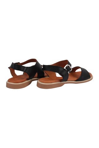 Napa Shoes Kadın Çapraz Bantlı Platform Tabanlı Ayarlanabilir Kayışlı Sandalet Napa-1206 Siyah
