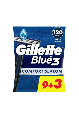 Blue3 Slalom Kullan At Tıraş Bıçağı 12'li 2li Paket