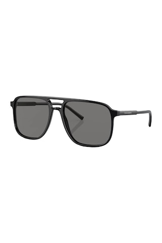 DOLCE&GABBANA 4423 501/81 58 Erkek SİYAH Köşeli Çerçeve Güneş Gözlüğü