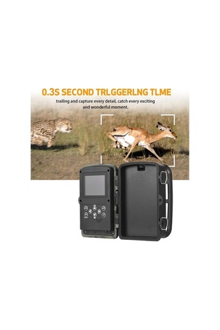 Dancemonkey Kamerası Gece Görüşlü Hareketle Etkinleştirilen Su Geçirmez 2.7k 24mp 120 Yaban Hayat Çok Renkli