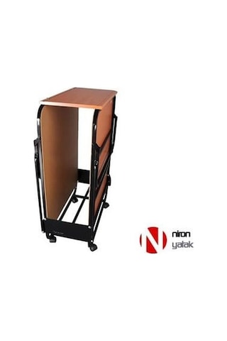Niron Katlanır Yatak 80x190 Katlanır Portatif Yatak Ve Karyola
