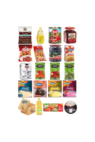 Blueden Kurban Kumanya Yardım Erzak Kolisi 40 Parça 7 Nolu Paket