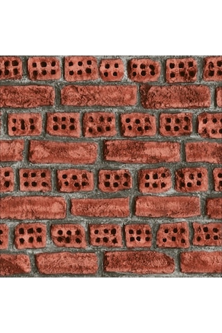 New Art 1019-A Tuğla Desenli Duvar Kağıdı