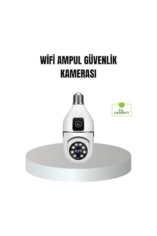 Northcity Wifi Ampul Güvenlik Kamerası 1080p Full Hd Gece Görüşlü Ve Hareket Algılamalı - Ev İçin Profesyonel Çözüm