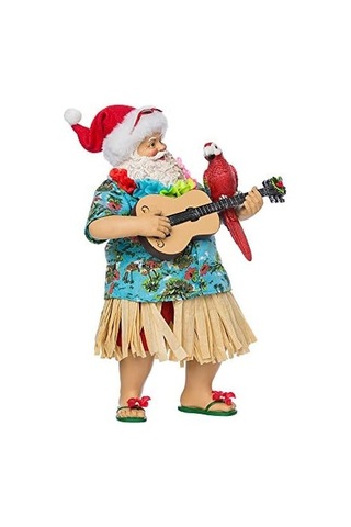 Kurt Adler 28cm Fabriche&apos Beach Santa