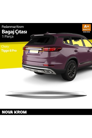 Chery Tiggo 8 Pro Krom Bagaj Çıtası 2022-2025