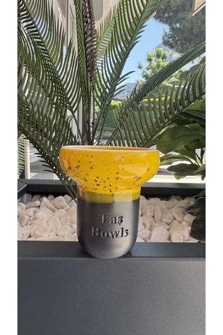 Taş Bowls Nargile Lülesi Phunnel / Sarı