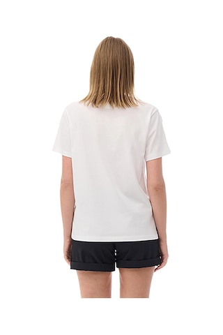 Columbia W Label Graphic Ss Tee Kadın Tişört Cs0472 Beyaz