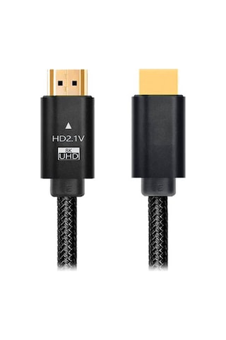 Wozlo 1 Metre 8k Hdmi 2.1 Kablo 8k 60hz, 4k 120hz 48 Gbps Premium High Speed Uhd Hdr Hdmi Kablosu