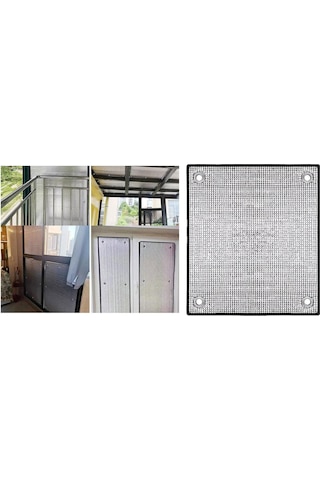 Dolıty Banyo Kapı Balkon Için Alüminyum Folyo Yalıtım 50cmx50cm