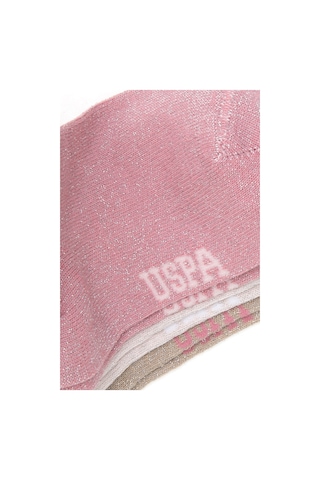 U.S. Polo Assn. U.s. Polo Assn. Kız Çocuk Çorap Patik 50318081-vr104 Koyu Frambuaz/dark Raspberry