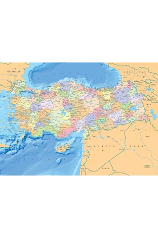 Ks Games 300 Parça Türkiye Haritası Puzzle - 19263