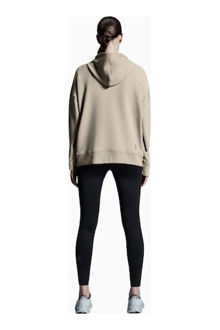 On Relaxed Hoodie Lumos Kadın Kapüşonlu Sweatshirt Bej