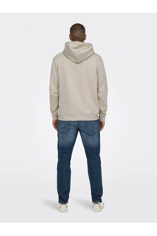 Only & Sons Onsconnor Lıfe Reg Gri Erkek Sweatshirt 22029225