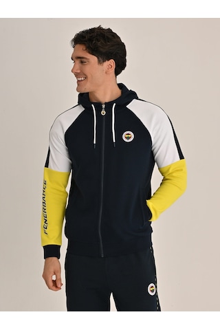 Fenerbahçe Erkek Trıbun Üç Renkli Sweat Fb Laci Yeni