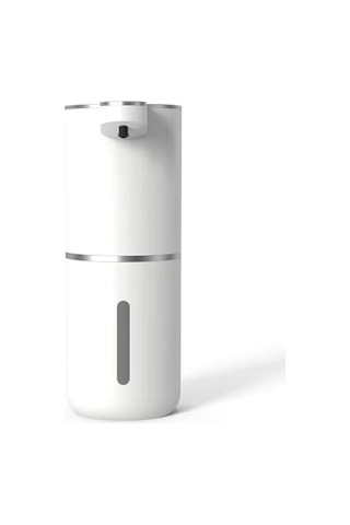 Otomatik Köpük Sabunluk 380ml Şarjlı Temassız Dispenser 1 Beyaz