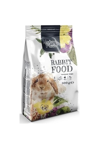 Nature Plan Tavşan Yemi 800 Gr - 10 Adet