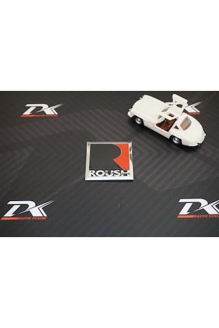 Ford Mustang Roush Bagaj Body Logo Krom Metal 3M Plaka N11.2428