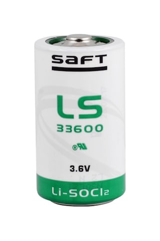 Saft LS33600 D Size 3.6 V Li-SOCI2 Lityum Pil