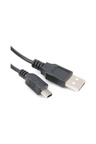 Ce-link 5-pin Mini Usb Universal Data Şarj Kablosu Siyah