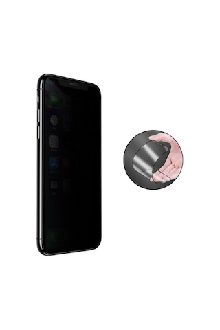 Apple Uyumlu iPhone Xr Hayalet Seramik Ekran Koruyucu Tam Kaplayan Gizli