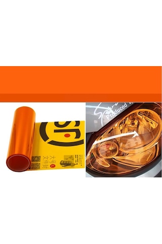 Bukalemun Far Stop Filmi 30 Cm X 1 Mt Portakal Turuncu Bkl-fs-or